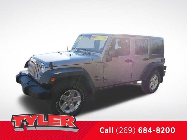 used 2016 Jeep Wrangler Unlimited car, priced at $17,598