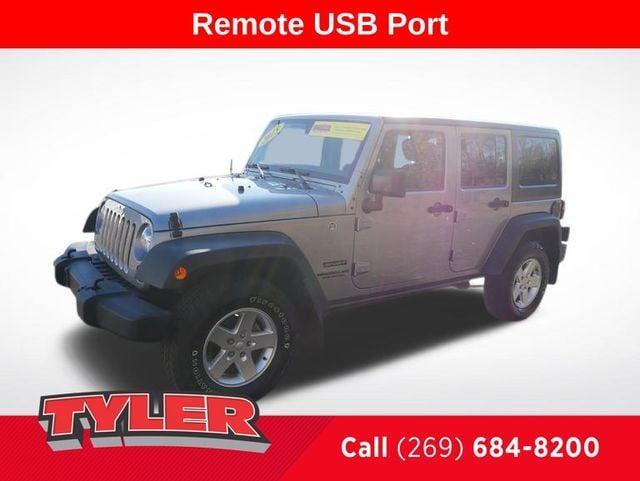 used 2016 Jeep Wrangler Unlimited car, priced at $14,600