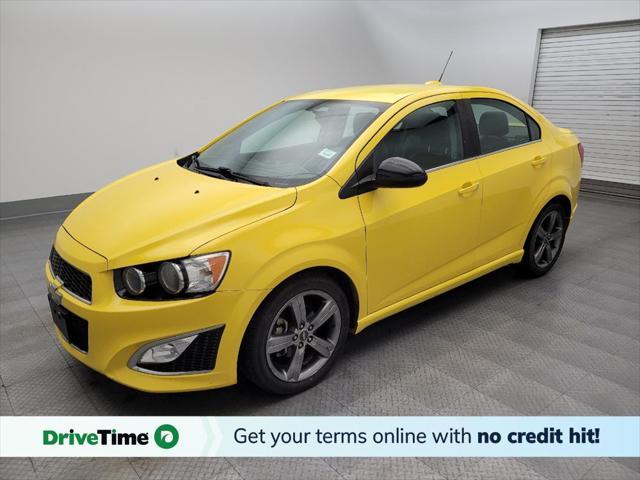 used 2016 Chevrolet Sonic car, priced at $13,695