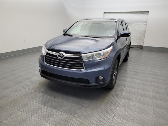 used 2016 Toyota Highlander car, priced at $22,695