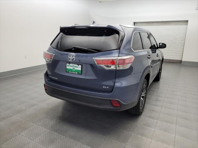 used 2016 Toyota Highlander car, priced at $22,695