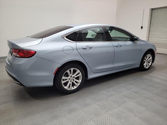 used 2015 Chrysler 200 car, priced at $13,495