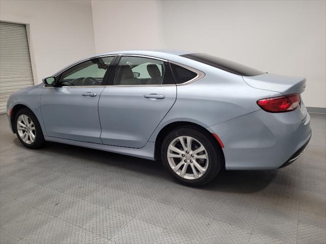 used 2015 Chrysler 200 car, priced at $13,495