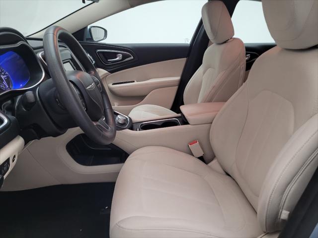 used 2015 Chrysler 200 car, priced at $13,495