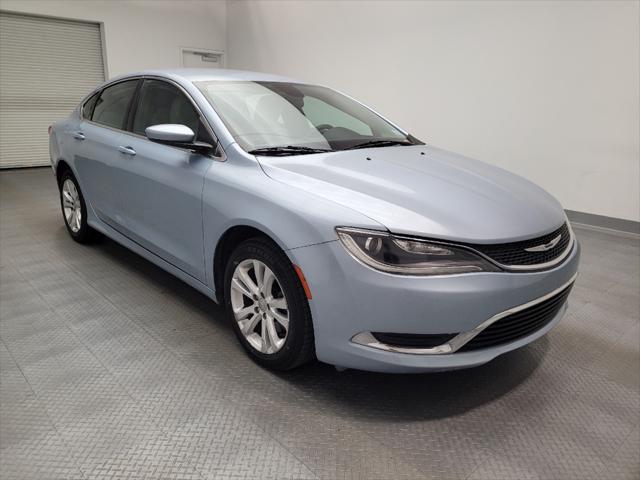 used 2015 Chrysler 200 car, priced at $13,495