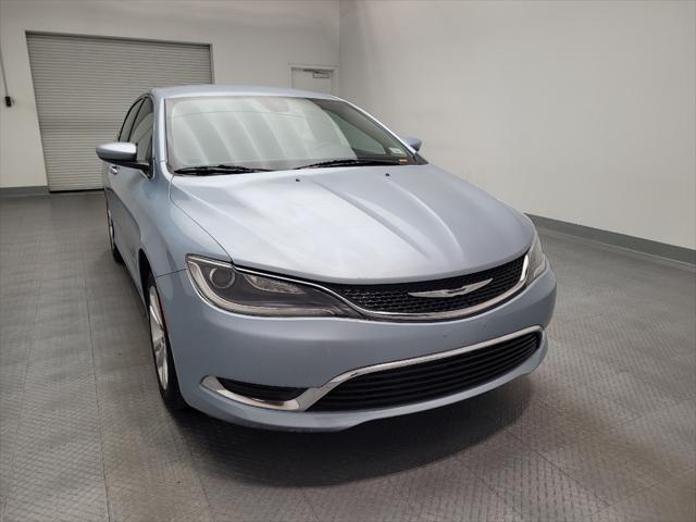 used 2015 Chrysler 200 car, priced at $13,495