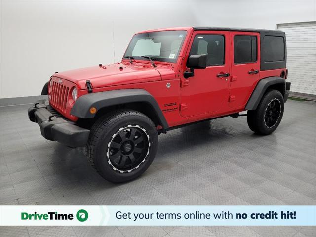 used 2016 Jeep Wrangler Unlimited car, priced at $23,995