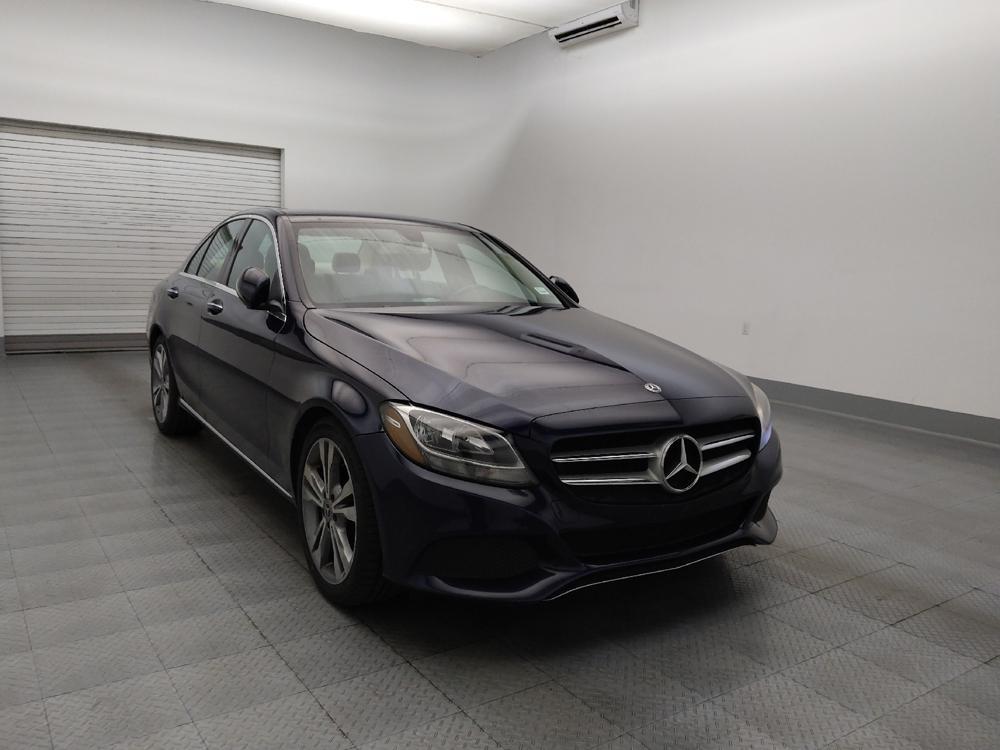 used 2018 Mercedes-Benz C-Class car, priced at $21,395