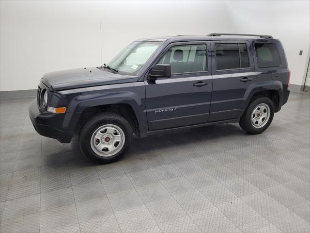 used 2016 Jeep Patriot car, priced at $11,295