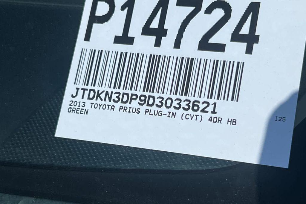 used 2013 Toyota Prius Plug-in car, priced at $13,988