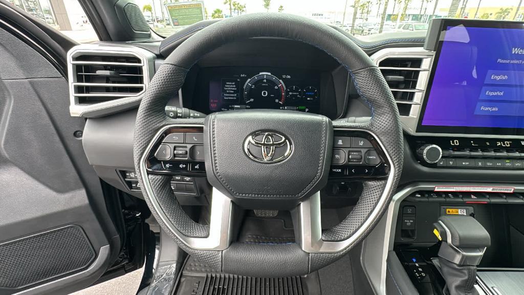 new 2024 Toyota Tundra Hybrid car, priced at $74,322