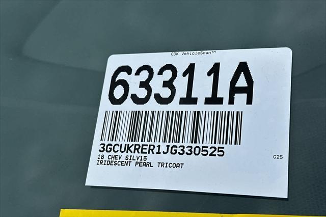 used 2018 Chevrolet Silverado 1500 car, priced at $24,988