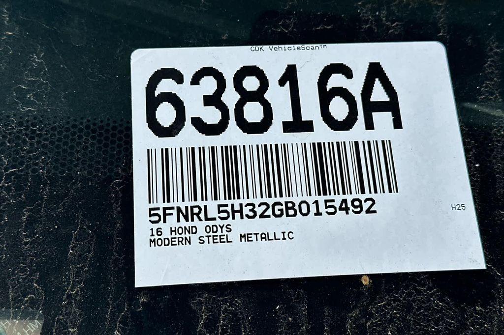 used 2016 Honda Odyssey car, priced at $17,988