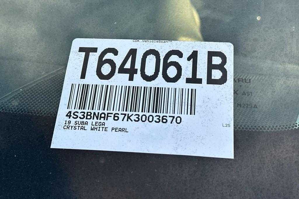 used 2019 Subaru Legacy car, priced at $17,988
