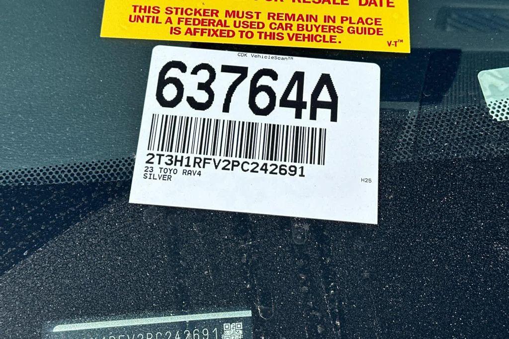 used 2023 Toyota RAV4 car, priced at $28,988