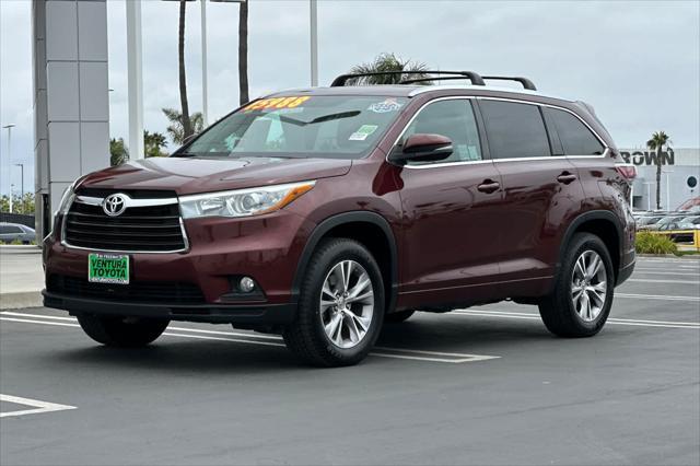 used 2015 Toyota Highlander car, priced at $15,988