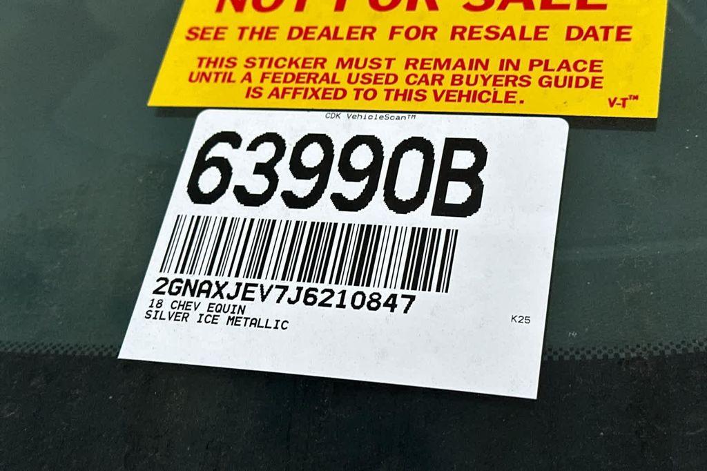 used 2018 Chevrolet Equinox car, priced at $11,988