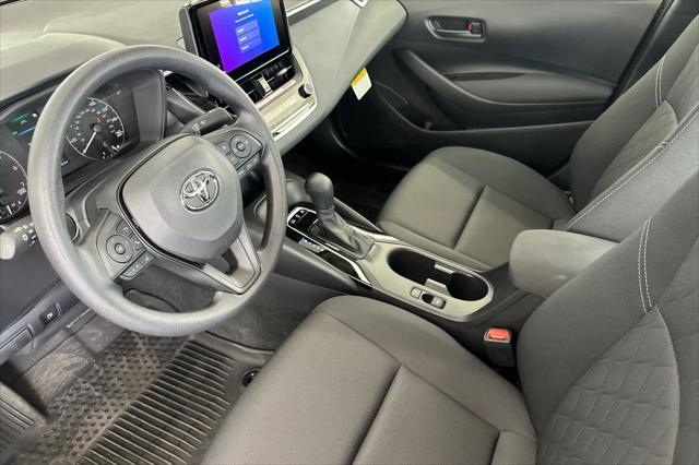 new 2025 Toyota Corolla Hybrid car, priced at $25,802