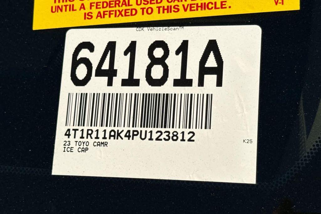 used 2023 Toyota Camry car, priced at $22,988