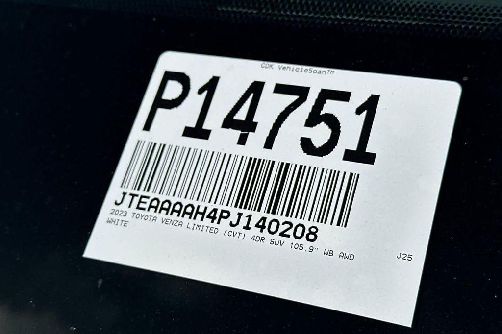 used 2023 Toyota Venza car, priced at $36,988