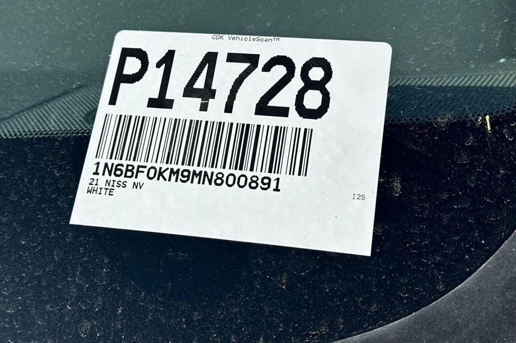 used 2021 Nissan NV Cargo NV1500 car, priced at $22,988
