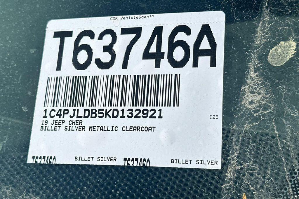 used 2019 Jeep Cherokee car, priced at $12,988