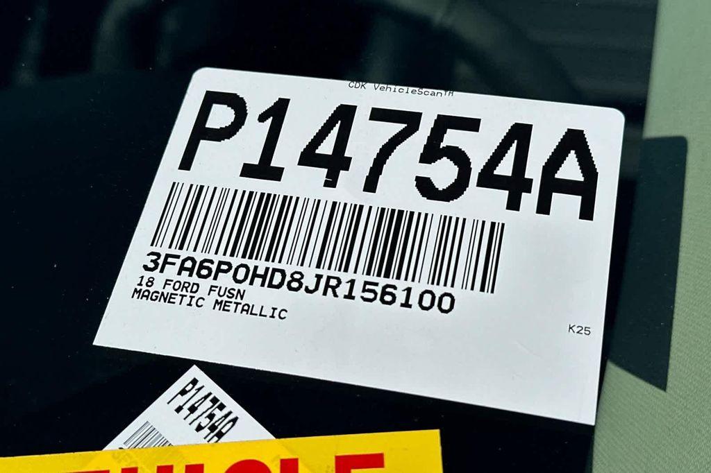 used 2018 Ford Fusion car, priced at $8,988