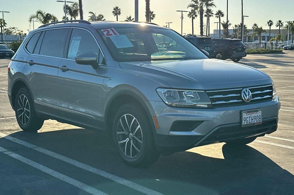used 2021 Volkswagen Tiguan car, priced at $20,988