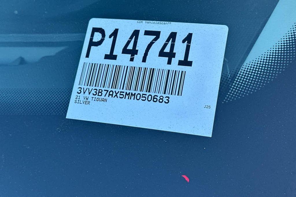 used 2021 Volkswagen Tiguan car, priced at $20,988