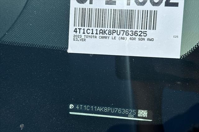 used 2023 Toyota Camry car, priced at $24,988