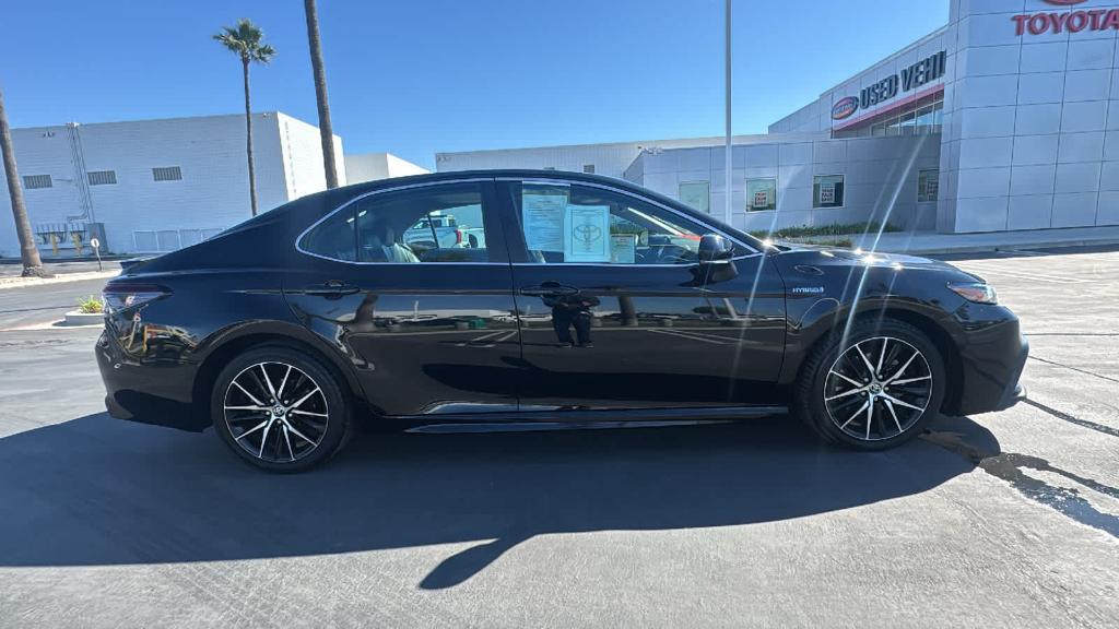 used 2021 Toyota Camry Hybrid car, priced at $28,437