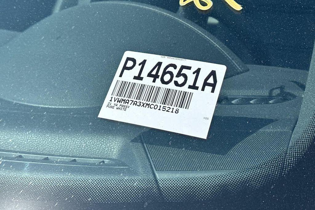 used 2021 Volkswagen Passat car, priced at $21,988