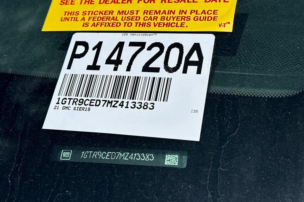 used 2021 GMC Sierra 1500 car, priced at $34,988