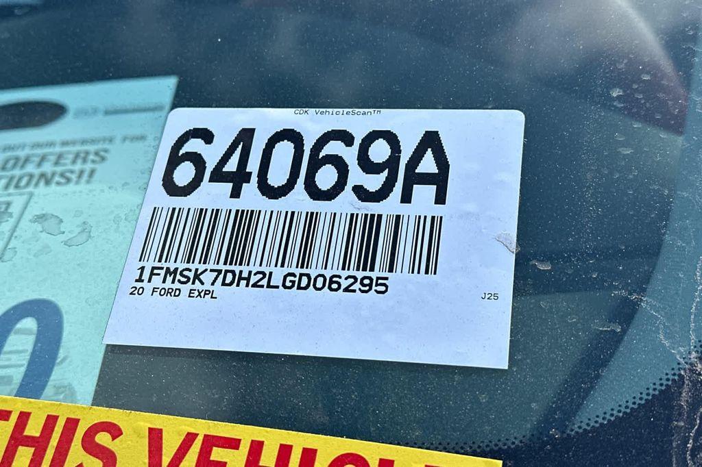 used 2020 Ford Explorer car, priced at $21,988