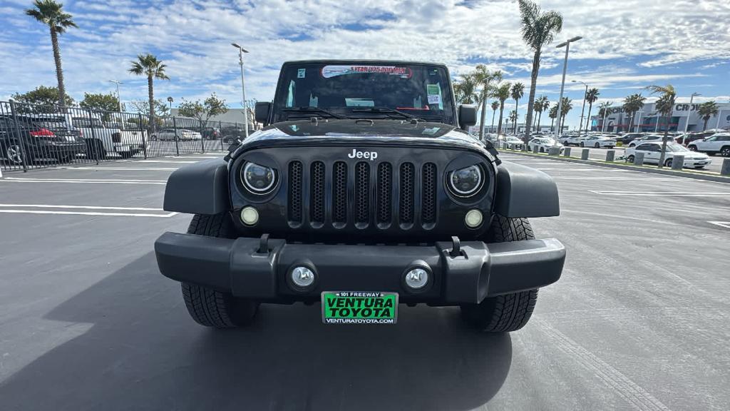 used 2017 Jeep Wrangler Unlimited car, priced at $17,654