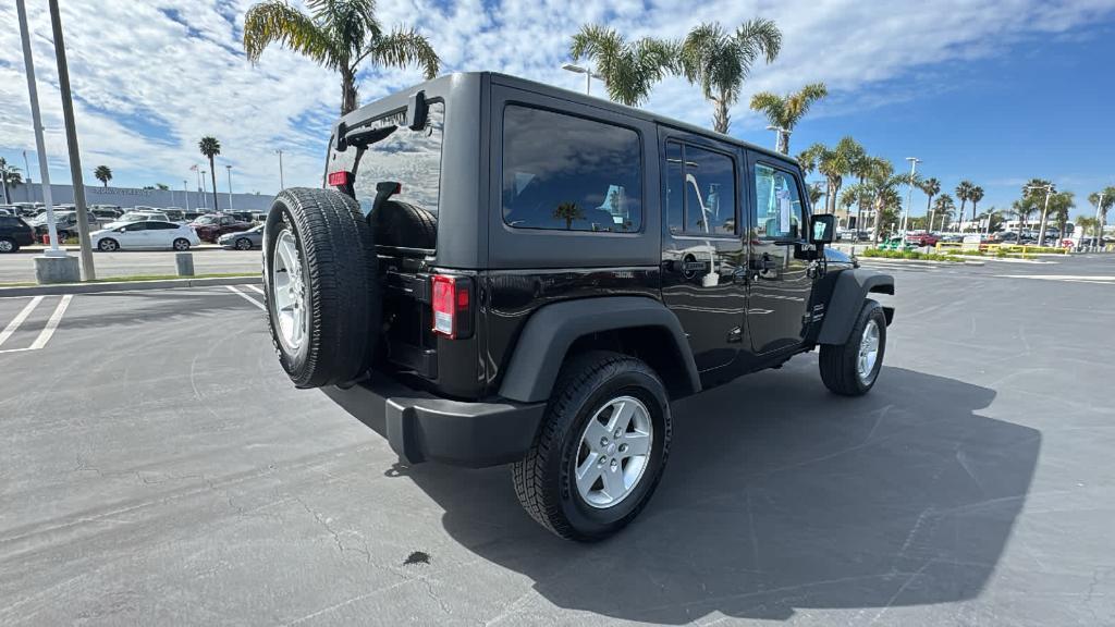 used 2017 Jeep Wrangler Unlimited car, priced at $17,654