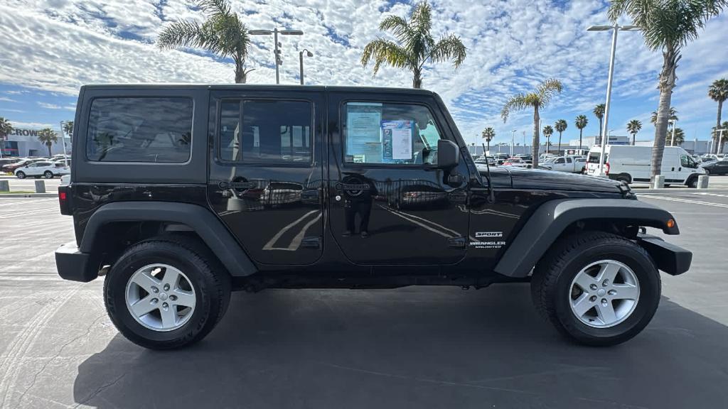 used 2017 Jeep Wrangler Unlimited car, priced at $17,654