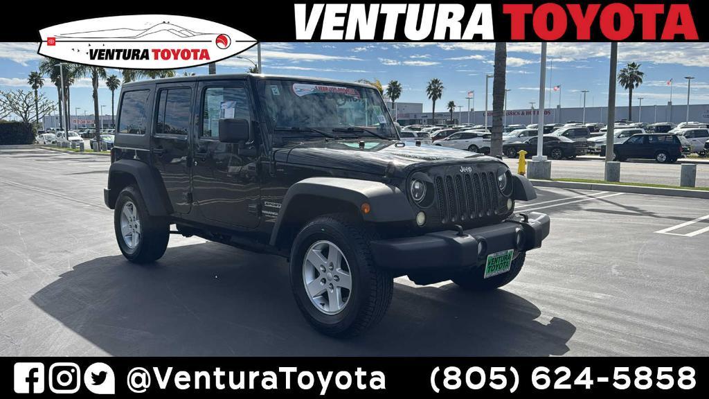 used 2017 Jeep Wrangler Unlimited car, priced at $17,654