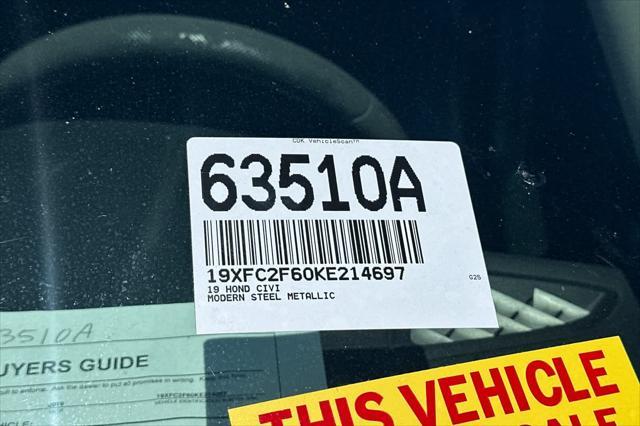 used 2019 Honda Civic car, priced at $16,988