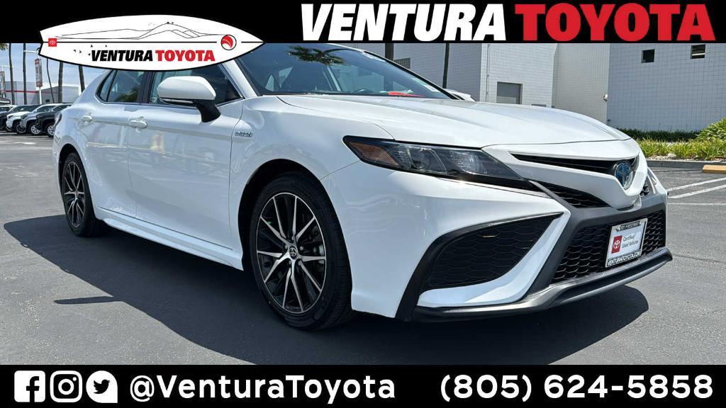 used 2021 Toyota Camry Hybrid car, priced at $28,775
