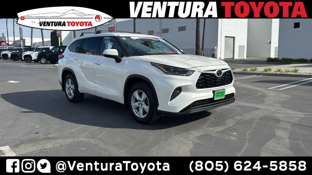 used 2021 Toyota Highlander car, priced at $28,688