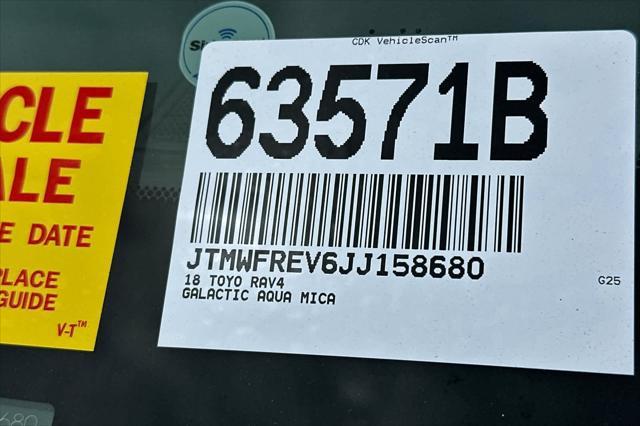 used 2018 Toyota RAV4 car, priced at $17,988
