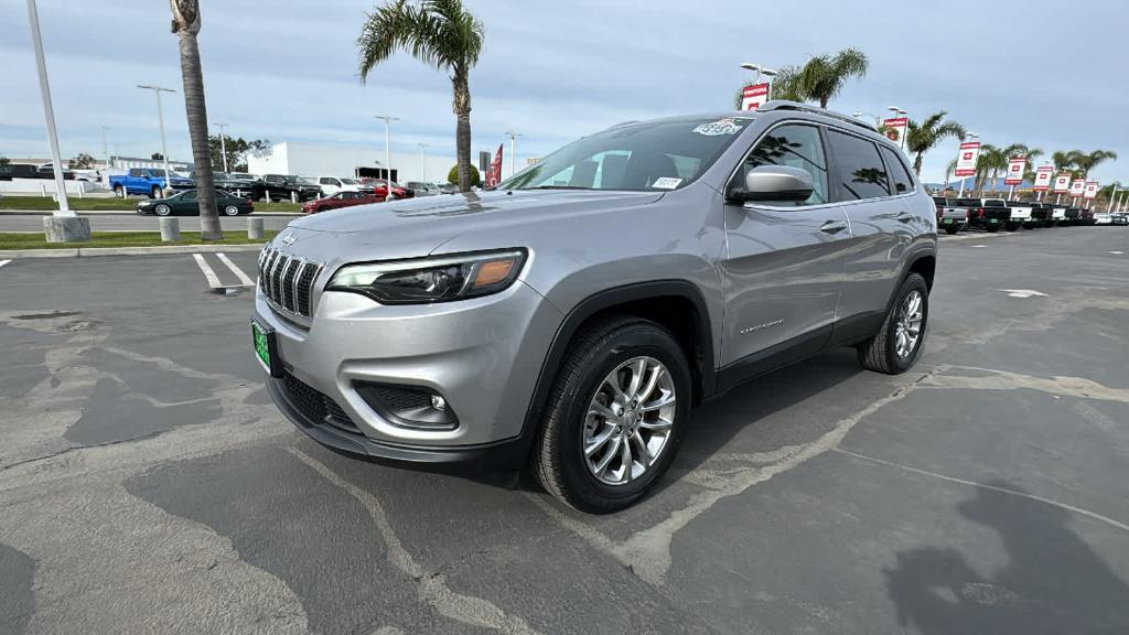 used 2021 Jeep Cherokee car, priced at $24,588