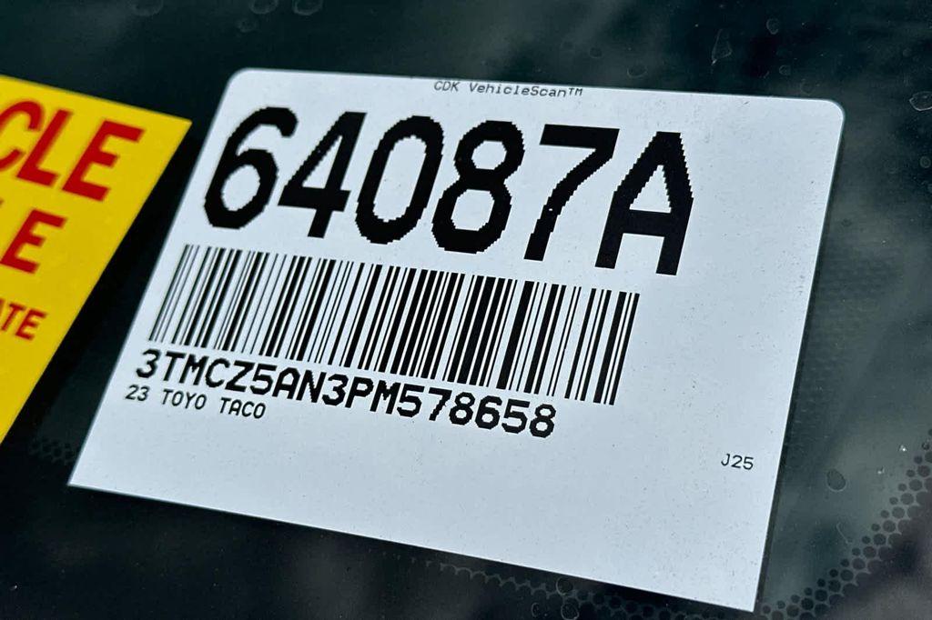 used 2023 Toyota Tacoma car, priced at $37,988
