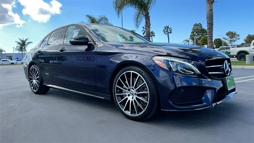 used 2018 Mercedes-Benz C-Class car, priced at $26,955