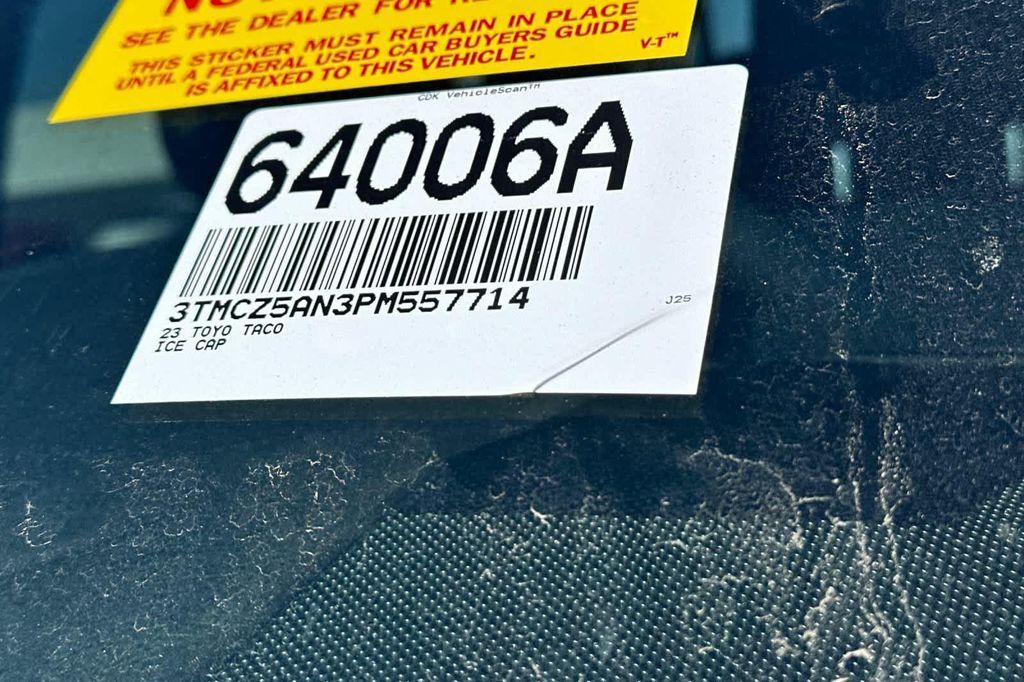 used 2023 Toyota Tacoma car, priced at $38,988