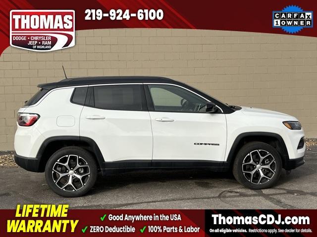 used 2024 Jeep Compass car, priced at $22,488