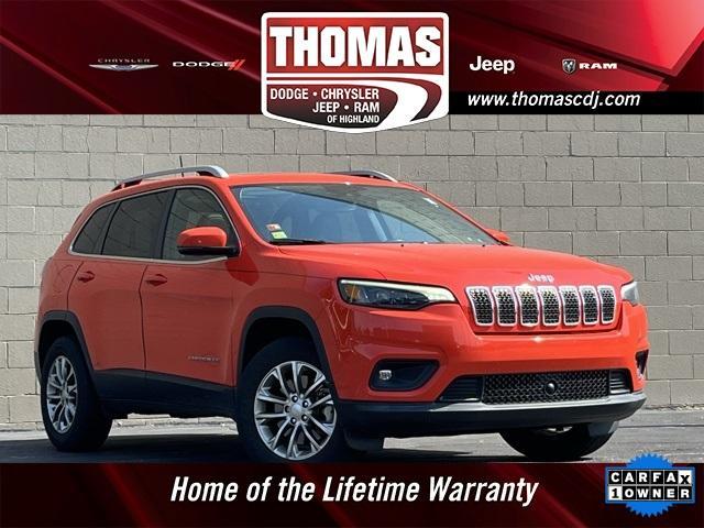 used 2021 Jeep Cherokee car, priced at $23,995