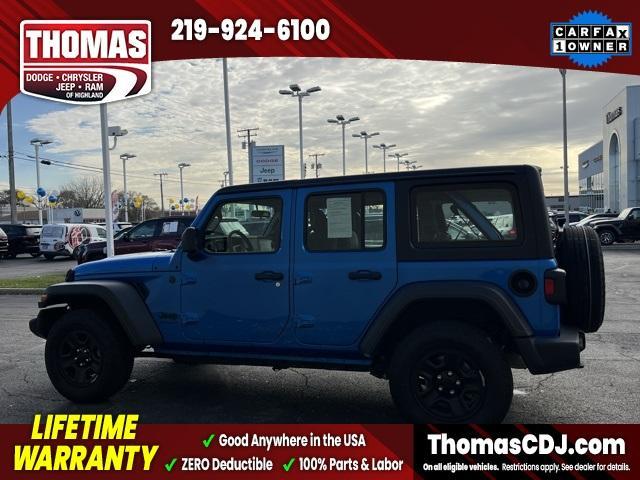 used 2024 Jeep Wrangler car, priced at $29,967