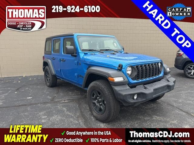 used 2024 Jeep Wrangler car, priced at $31,739